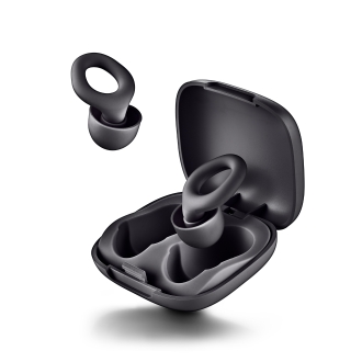 TAPONES DE OÃDO NGS NOON BLACK SILICONA REUTILIZABLES REDUCCIÃN 23DB SNR ESTUCHE Y 4 PACKS ALMOHADIL