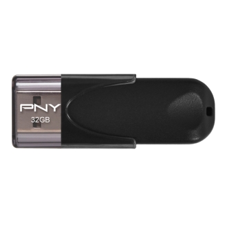 Memoria USB 2.0 PNY ATTACH 32GB Negro