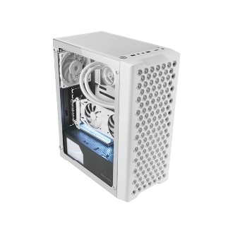 Caja ATX Mars Gaming MCIPROW Blanca con Ventana Lateral y USB 3.0