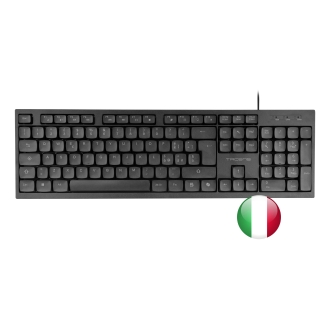 TECLADO Y MOUSE TACENS ANIMA ACP02ES TECLADO USB Y MOUSE USB 1600DPI ITALIANO NEGRO