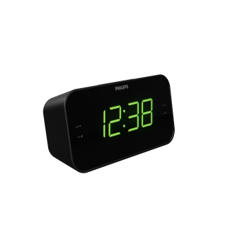 Radio Despertador Philips Tar3306/12 Sintonizacion Digital Color Negro Alarma Dual