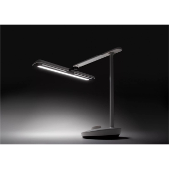 FLEXO DE ESCRITORIO PHILIPS VDT MATE LED 14W RED ELECTRICA 220V SCENESWITCH 27-65K REGULABLE BLANCO