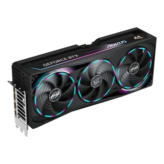 GIGABYTE AORUS GeForce RTX 5090 MASTER 32G Tarjeta Gráfica - 32GB GDDR7, 512 bits, PCI-E 5.0, 2655MHz Frecuencia Base, 3 x DP 2.1a, 1 x HDMI 2.1b, GV-N5090AORUS M-32GD