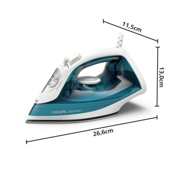 Plancha de vapor philips dst2010 - 20 serie 2000 2000w 0.25l