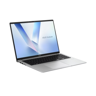 ASUS Vivobook 16 X1607CA-MB178W Copilot+ PC - Ordenador Portátil " WUXGA (Intel Core Ultra 5 225H, 16GB RAM, 512GB SSD, Arc 130T, Windows 11 Home) Plata Fría - Teclado QWERTY español