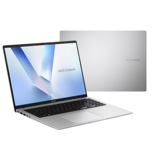 ASUS Vivobook 16 X1607CA-MB178W Copilot+ PC - Ordenador Portátil " WUXGA (Intel Core Ultra 5 225H, 16GB RAM, 512GB SSD, Arc 130T, Windows 11 Home) Plata Fría - Teclado QWERTY español
