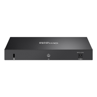 TP-Link ES206XPP-M2 switch Gestionado L2 2.5G Ethernet (100/1000/2500) Energía sobre Ethernet (PoE) Montaje en pared/escritorio Negro