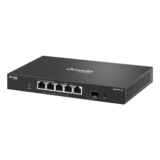 TP-Link ES206XPP-M2 switch Gestionado L2 2.5G Ethernet (100/1000/2500) Energía sobre Ethernet (PoE) Montaje en pared/escritorio Negro