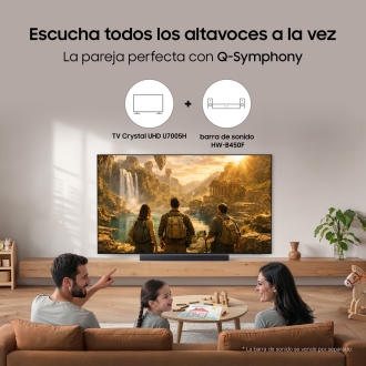 TV SAMSUNG 55 TU55U7005H CRYSTAL UHD SMART TV BT
