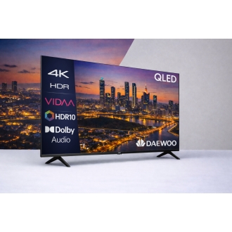 TV DAEWOO 65 65VB56QV UHD QLED SMART TV HDR10