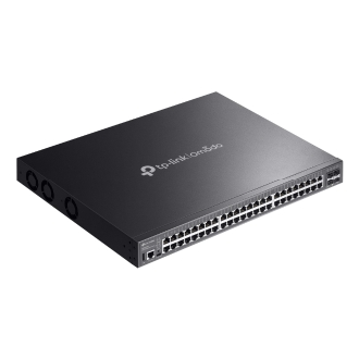 TP-Link Omada SG5452XMPP switch Gestionado L3 Gigabit Ethernet (10/100/1000) Energía sobre Ethernet (PoE) Negro