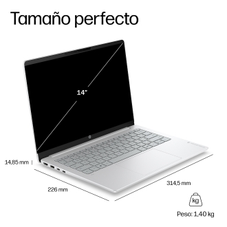 Portátil hp omnibook 3 ia 14 - hz0010nsx x1 - 26 - 100 -  16gb -  ssd 1tb -  14 pulgadas -  w11h