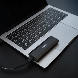 TooQ Caja Externa para SSD M.2 NVMe PICe, Negra