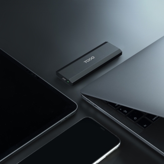 TooQ Caja Externa para SSD M.2 NVMe PICe, Negra