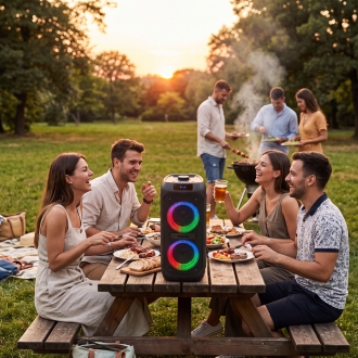 ALTAVOZ BLUETOOTH PORTABLE NGS WILDBANGER2 160W COMPATIBLE CON  BLUETOOTH TWS USB & T AUX IN BAT 4H