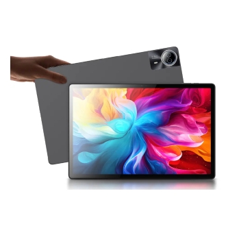 Tablet Hannspree Mercury 4G LTE 14.1" 60Hz 6GB 128GB IP45 Gris incluye funda