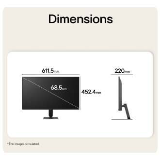 Monitor LG 27U411B-B 27" FHD 144HZ IPS HDR10 FREESYNC VGA HDMI negro