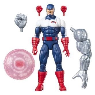 Figura hasbro marvel legends series build a figure marvel's box u.s. agent (force works)
