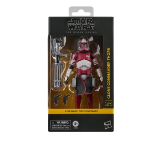 Figura hasbro star wars day the black series may the 4th be with you clone commander thorn