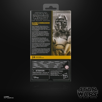 Figura hasbro star wars day the black series may the 4th be with you clone commander thorn