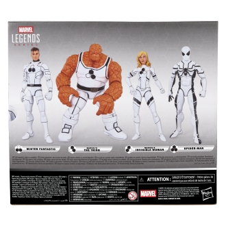Figura hasbro marvel legends series marvel's the thing & marvel's invisible woman