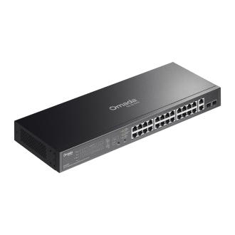 TP-Link ES228GP switch Gestionado L2 Gigabit Ethernet (10/100/1000) Energía sobre Ethernet (PoE) Negro
