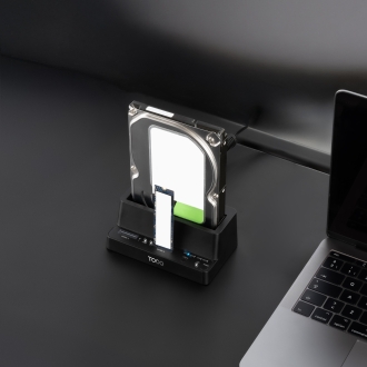 Docking Station para SSD M.2 SATA/NVMe TooQ TQDS-502B