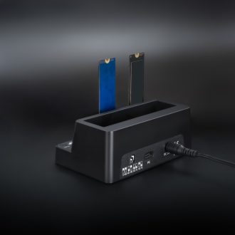 Docking Station para SSD M.2 SATA/NVMe TooQ TQDS-502B