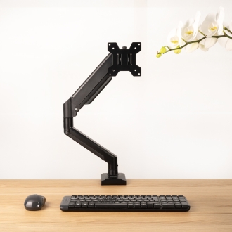 TooQ DB1334TNR-B soporte para monitor 86,4 cm (34") Escritorio Negro