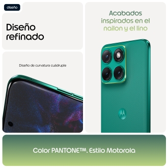 Motorola edge 70 fusion 17,2 cm (6.78") SIM doble Android 16.0 5G USB Tipo C 8 GB 256 GB 7000 mAh Verde