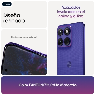 Motorola edge 70 fusion 17,2 cm (6.78") SIM doble Android 16.0 5G USB Tipo C 8 GB 256 GB 7000 mAh Violeta