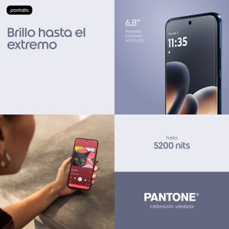 Motorola edge 70 pro 17,2 cm (6.78") SIM doble Android 16.0 5G USB Tipo C 12 GB 512 GB 6500 mAh Azul oscuro