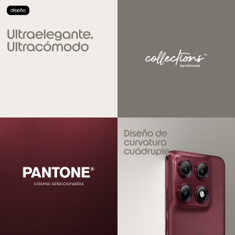 Motorola edge 70 pro 17,2 cm (6.78") SIM doble Android 16.0 5G USB Tipo C 12 GB 512 GB 6500 mAh Burdeos