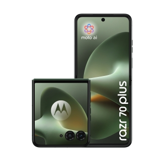 Motorola razr 70 plus 17,5 cm (6.9") SIM doble Android 16.0 5G USB Tipo C 12 GB 512 GB 4500 mAh Verde oscuro