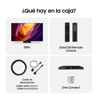 Samsung TV 55" OLED S95H 4K SIN reflejos Vision AI Smart TV 2026