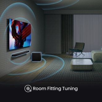 BARRA DE SONIDO HISENSE AX3120Q 3.1.2 440W DOLBYATMOS