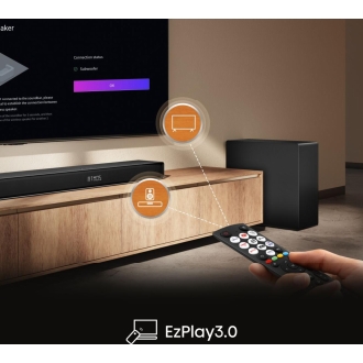 BARRA DE SONIDO HISENSE AX3120Q 3.1.2 440W DOLBYATMOS