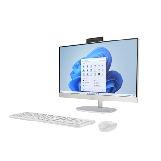HP 23.8 inch All-in-One 24-cr0187ns PC Intel® Core i5 i5-1335U 60,5 cm (23.8") 1920 x 1080 Pixeles 8 GB DDR4-SDRAM 512 GB SSD Windows 11 Home Wi-Fi 6 (802.11ax) Blanco
