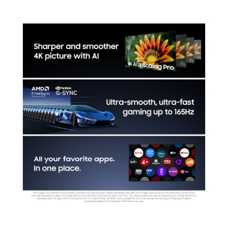 TV SAMSUNG 65 TQ65S90H UHD OLED SMART TV 165HZ