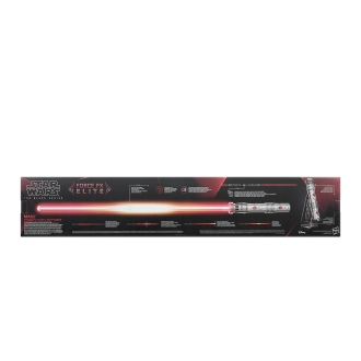 Sable de luz electrónico premium force fx elite hasbro star wars the black series maul