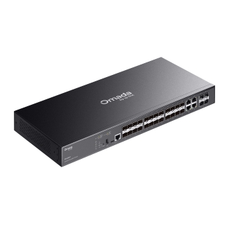 TP-Link SG5428XF switch Gestionado L3 Negro