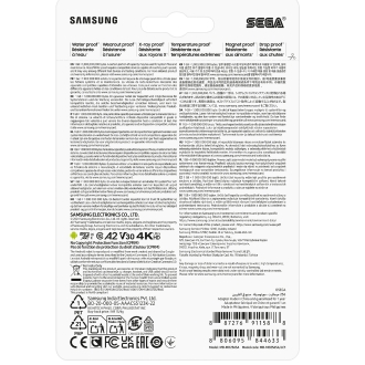 MEMORIA SD MICRO 256GB SAMSUNG SDXC PRO PLUS CLASE V30 CON ADAPTADOR A SD MB-MD256SA/LC1