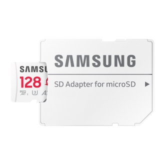 MEMORIA SD MICRO 128GB SAMSUNG SDXC PRO PLUS CLASE V30 CON ADAPTADOR A SD MB-MD128SA/LC1