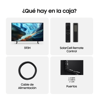 Samsung TV 42" OLED S93H 4K Sin reflejos 165Hz Vision AI Smart TV (2026)