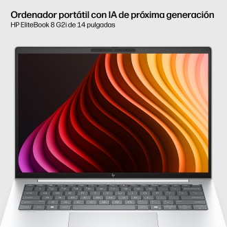 Portatil hp elitebook 8 g2i notebook next gen ai u7 - 356h -  32gb -  ssd 512gb -  14 pulgadas fhd+ -  w11p