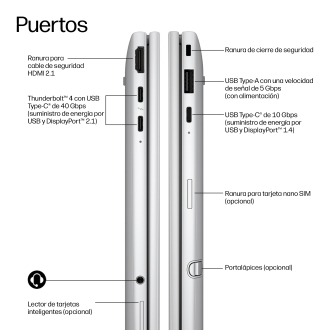 Portatil hp elitebook 8 flip g2i u7 - 355 -  32gb -  ssd 512gb -  13.3 pulgadas fhd+ -  w11p -  tactil