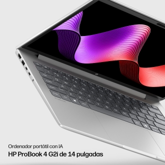 Portatil hp probook 4 g2i notebook ai core 7 - 350 -  32gb -  ssd 512gb -  14 pulgadas fhd+ -  w11p