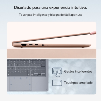 ASUS Zenbook 14 OLED UX3480AA-SU535W - Ordenador Portátil " WQXGA+ 120Hz (Intel Core Ultra 7 355, 24GB RAM, 512GB SSD, Graphics, Windows 11 Home) Azul ártico - Teclado QWERTY español