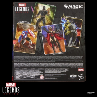 Figura hasbro marvel legends series x magic: the gathering dr. doom 2099