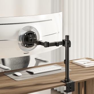 SOPORTE DE MESA EQUIP 650175 PARA 1 PANTALLA 13"- 32" DE BRAZO INCLINABLE Y GIRATORIO 360Âº MAX. VESA